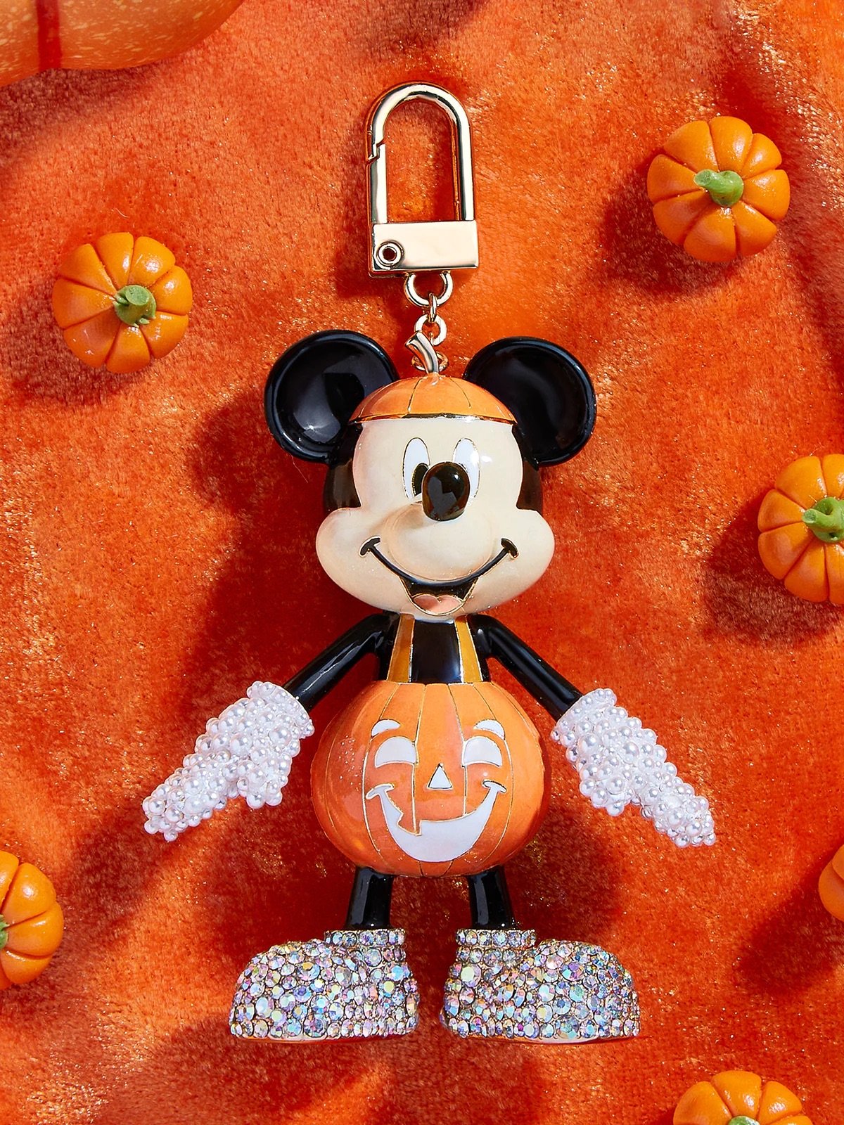 Baublebar Minnie Mouse Candy Corn Keychain