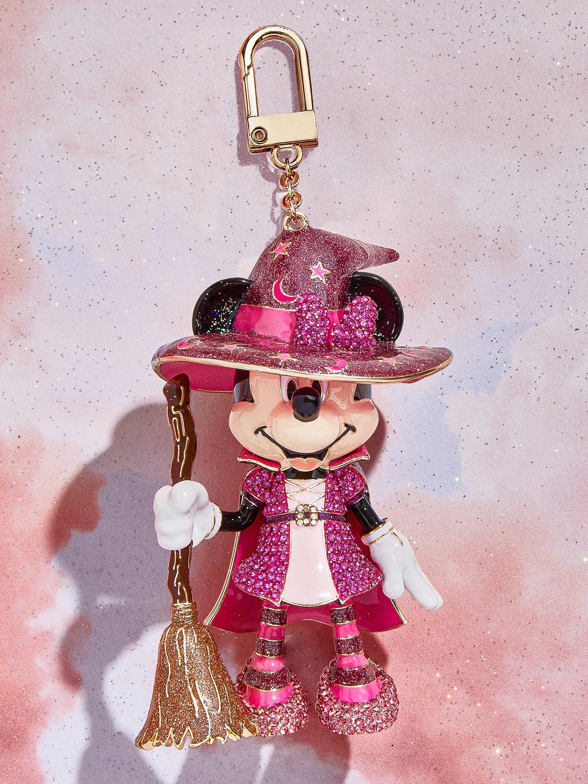 BAUBLEBAR Disney Mickey Mouse Glow in the Dark Pumpkin Bag Charm