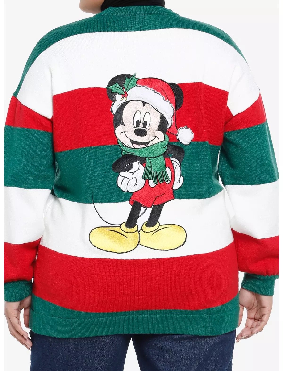 Plus Mickey Holiday Cardigan