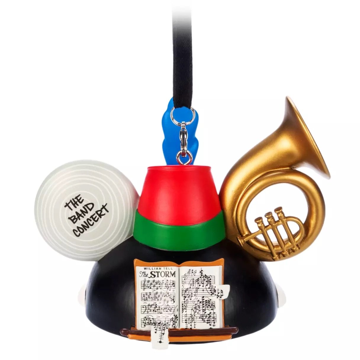 The Band Concert Mickey Ear Hat Ornament