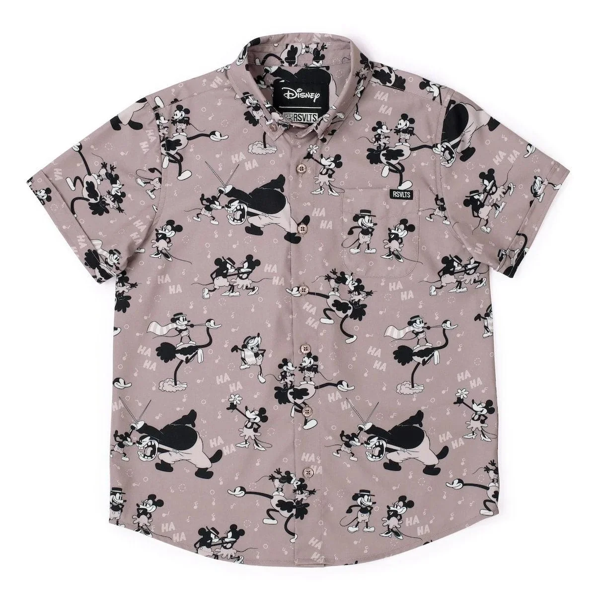 Youth "Mickey Mouse Saves the Day" KUNUFLEX Short Sleeve Shirt
