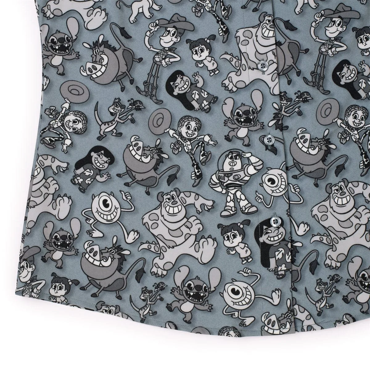 "Pie-Eyed Party" KUNUFLEX Short Sleeve Shirt Print