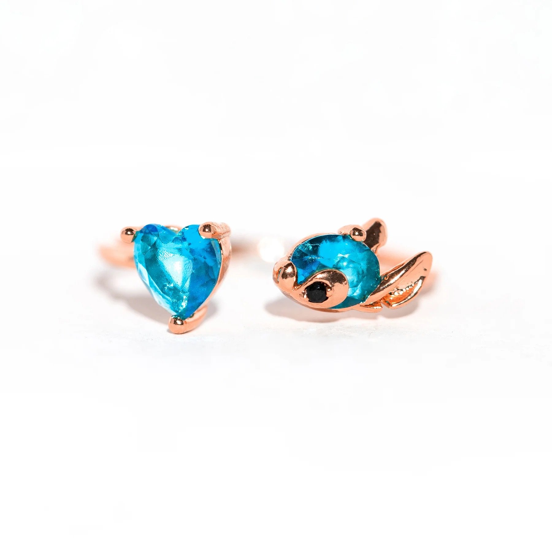 Experiment 626 Stitch Rose Gold Ring