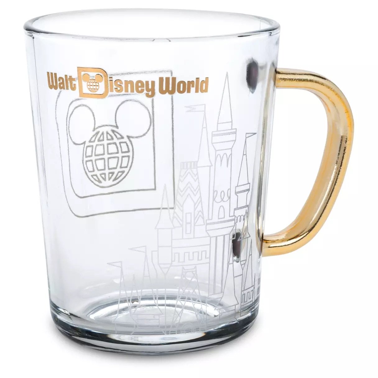 Cinderella Castle WDW Glass Mug