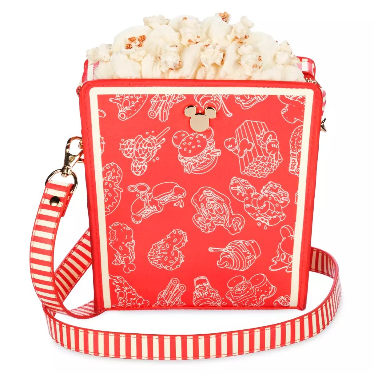 Popcorn Box Crossbody Bag