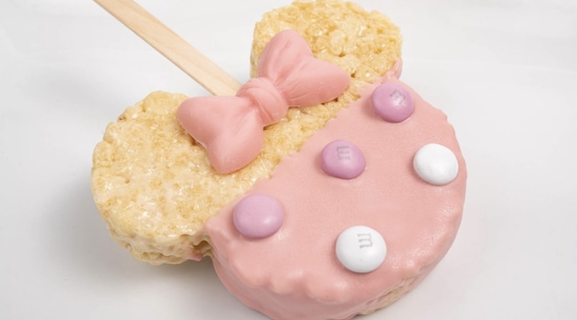 Pink Minnie Cereal Treat