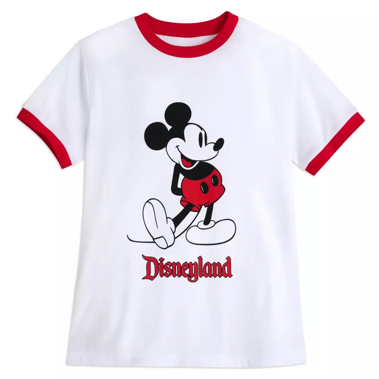 Women's Mickey Disneyland Ringer T-Shirt