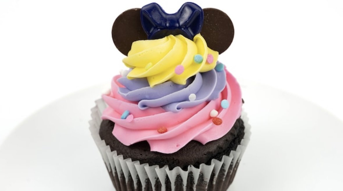 Minnie Easter Cupcake
