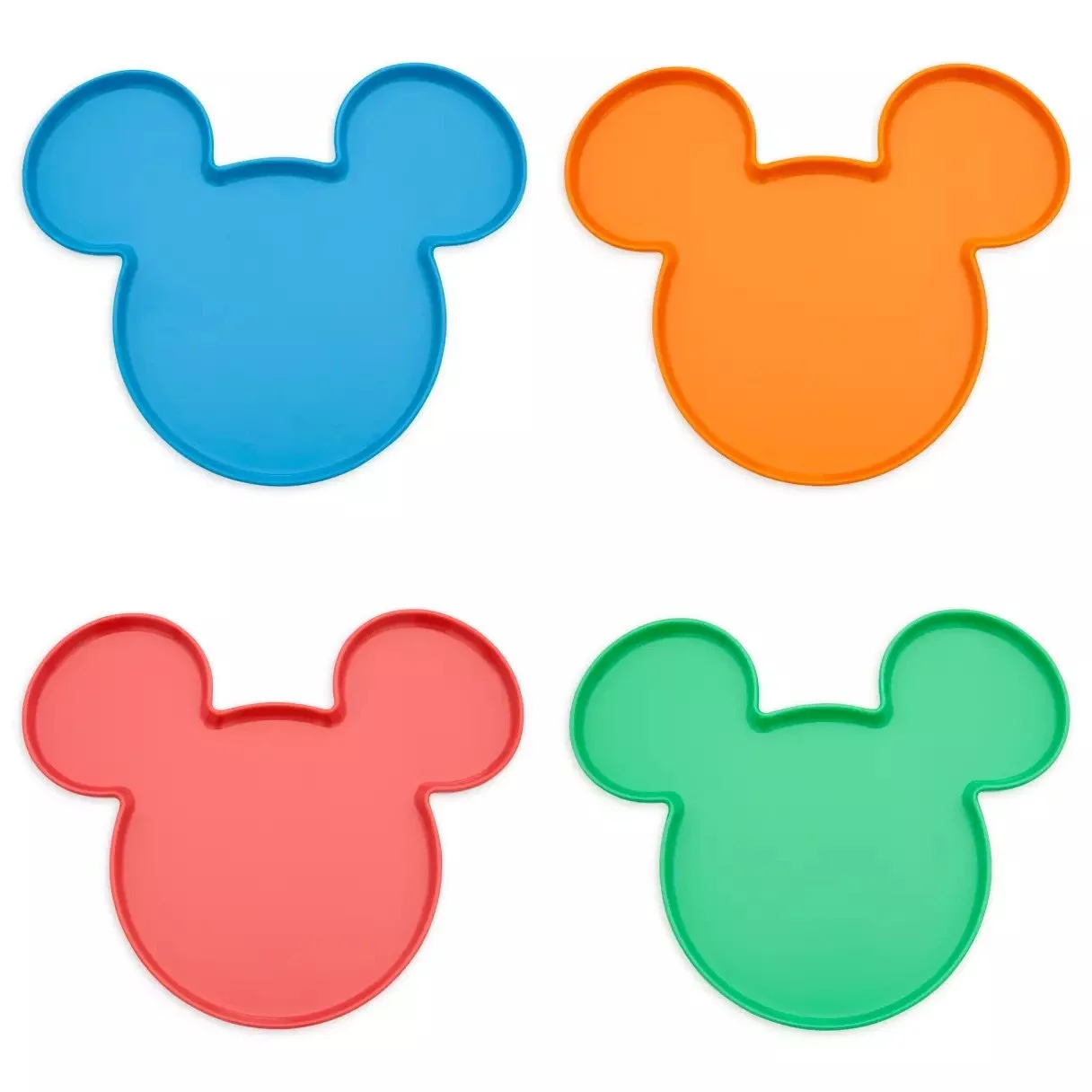 Mickey Icon Melamine Plate Set
