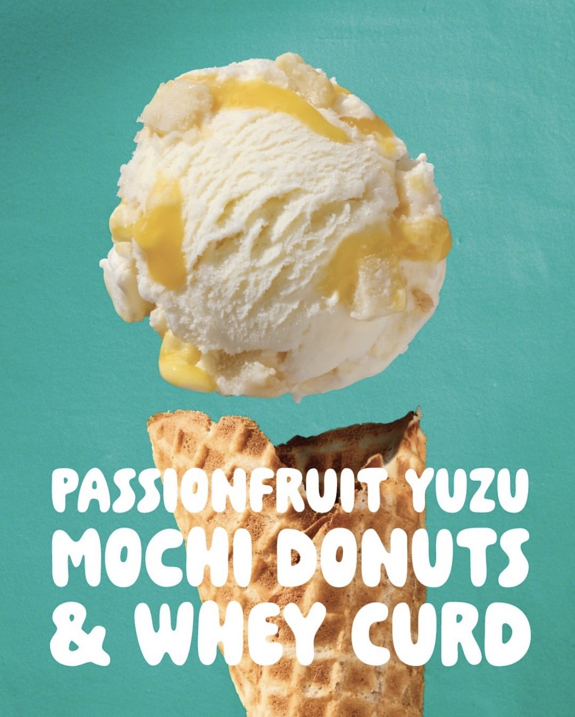 Passionfruit Yuzu Mochi Donuts & Whey Curd The Upcycled Foods Series Salt & Straw Disney Springs Walt Disney World April 2024.jpg