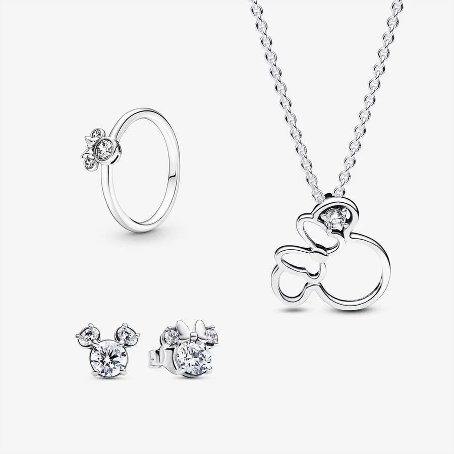 Disney Mickey Mouse Minnie Ring Pandora Mickey And Minnie Ring
