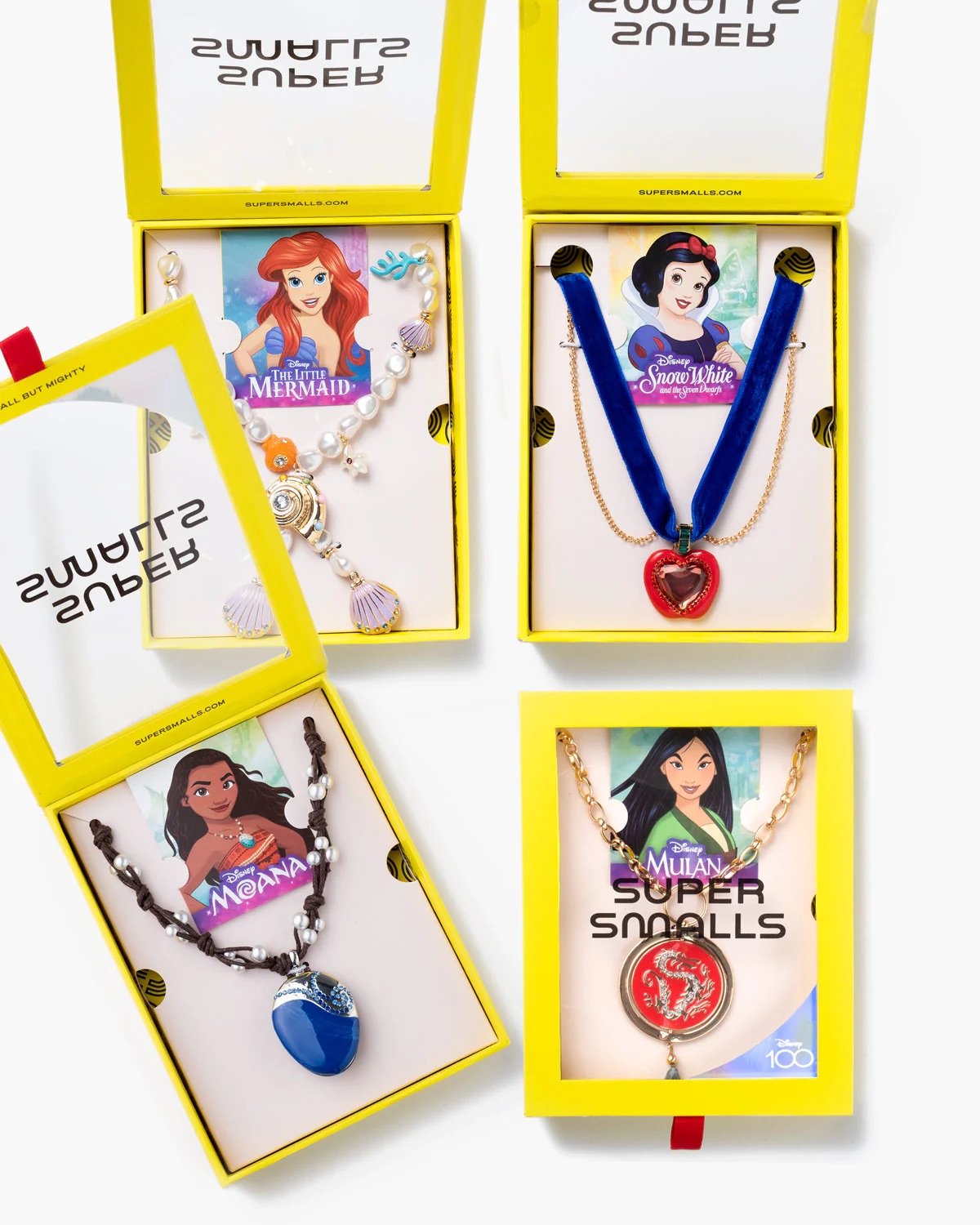 Disney Princess Character Jewelry Gift Set Disney x Super Smalls Merchandise Collection April 2024.jpeg