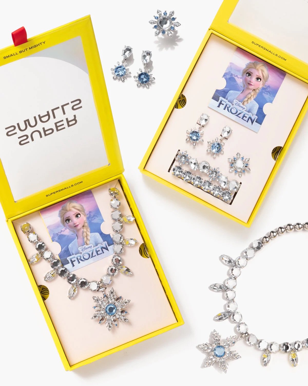 Disney Frozen Elsa Jewelry Gift Set Disney x Super Smalls Merchandise Collection April 2024.jpeg