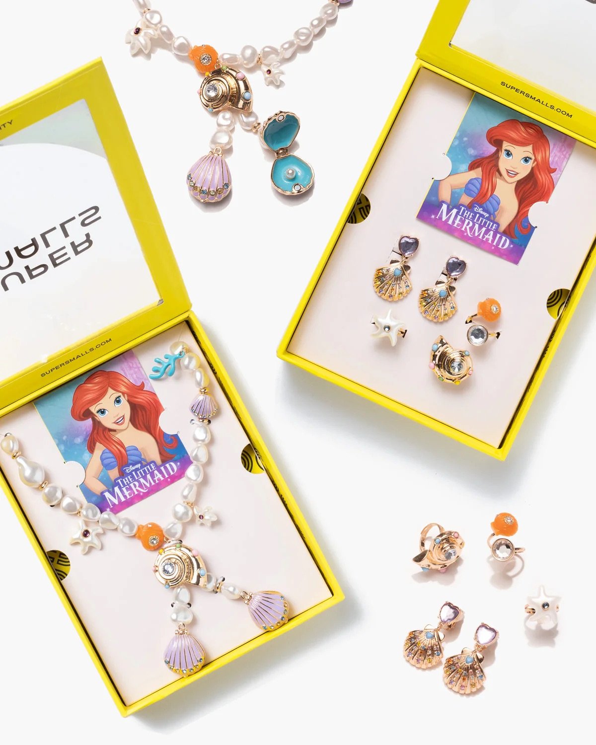 Disney The Little Mermaid Ariel Jewelry Gift Set Disney x Super Smalls Merchandise Collection April 2024.jpeg