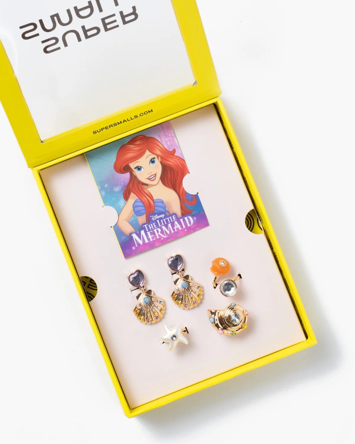 Disney The Little Mermaid Ariel Charm Accessories Set Disney x Super Smalls Merchandise Collection April 2024.jpeg
