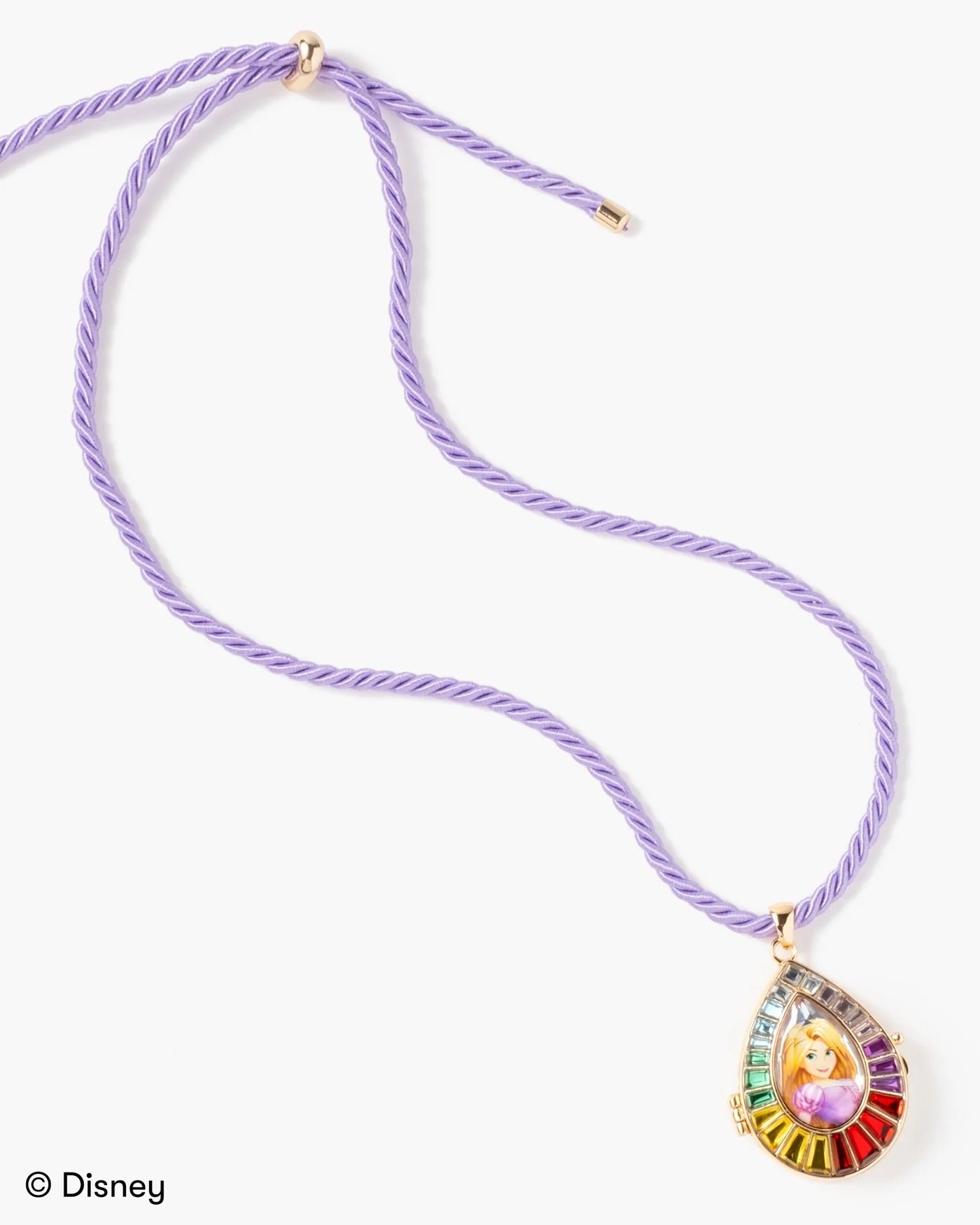 Disney Rapunzel Super Locket Necklace Disney x Super Smalls Merchandise Collection April 2024 Necklace.jpeg