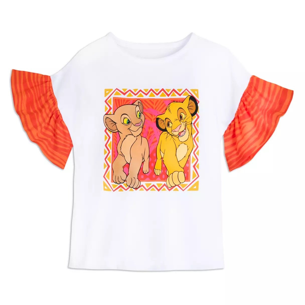 Girls Simba &amp; Nala T-Shirt