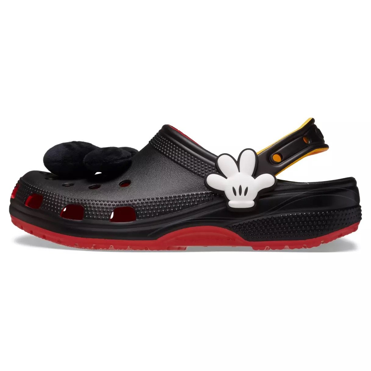 Mickey Mouse Clogs for Adults by Crocs Disney Store Disney x Crocs Mickey Mouse Clogs Merchandise May 2024 Side 2.jpeg