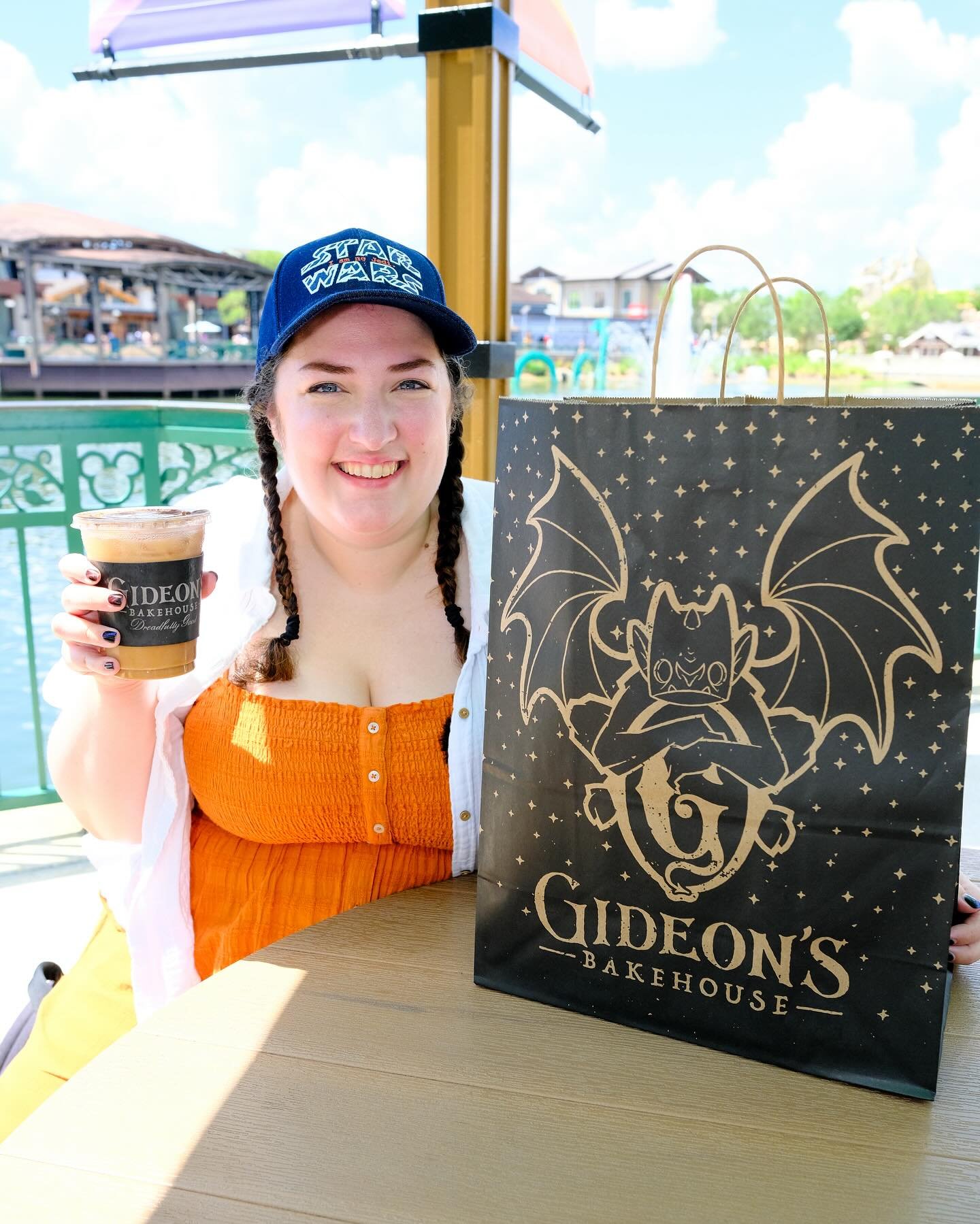 We&rsquo;re back out on our monthly cookie adventure to Disney Springs!

The way I jumped up and ran to Gideon&rsquo;s Bakehouse when I saw my all-time favorite cookie and cake are back on the menu for May! Peanut Butter Cold Brew is back on the menu