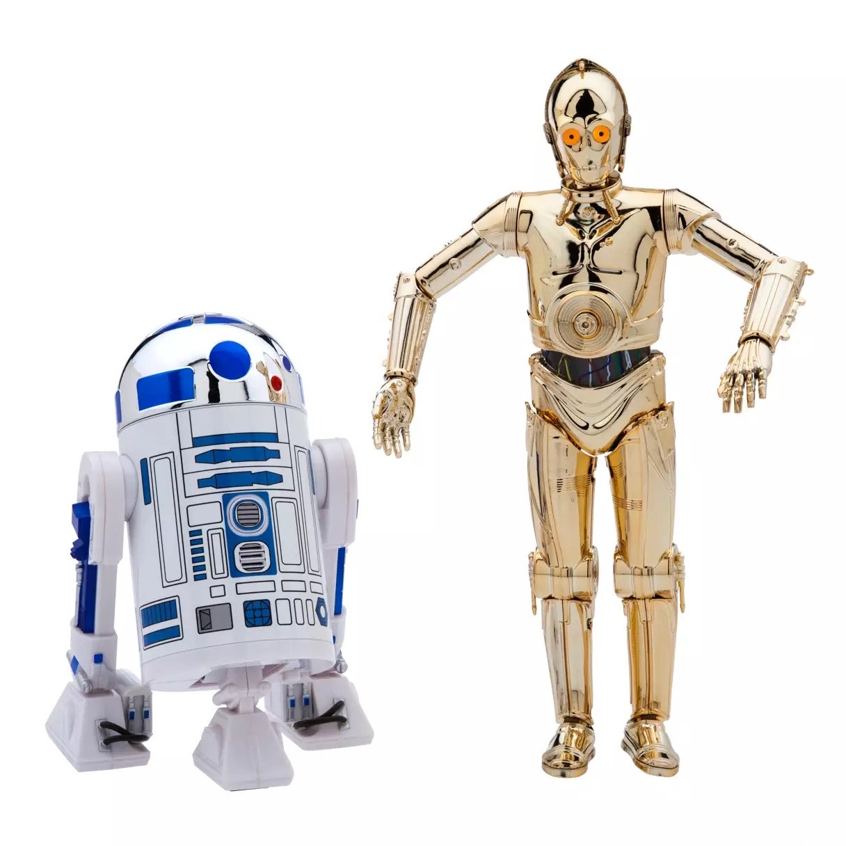 C-3PO and R2-D2 Talking Action Figure Set Classic Edition Disney Store Star Wars Power Force Collection May the 4th Star Wars Day May 2024.jpeg