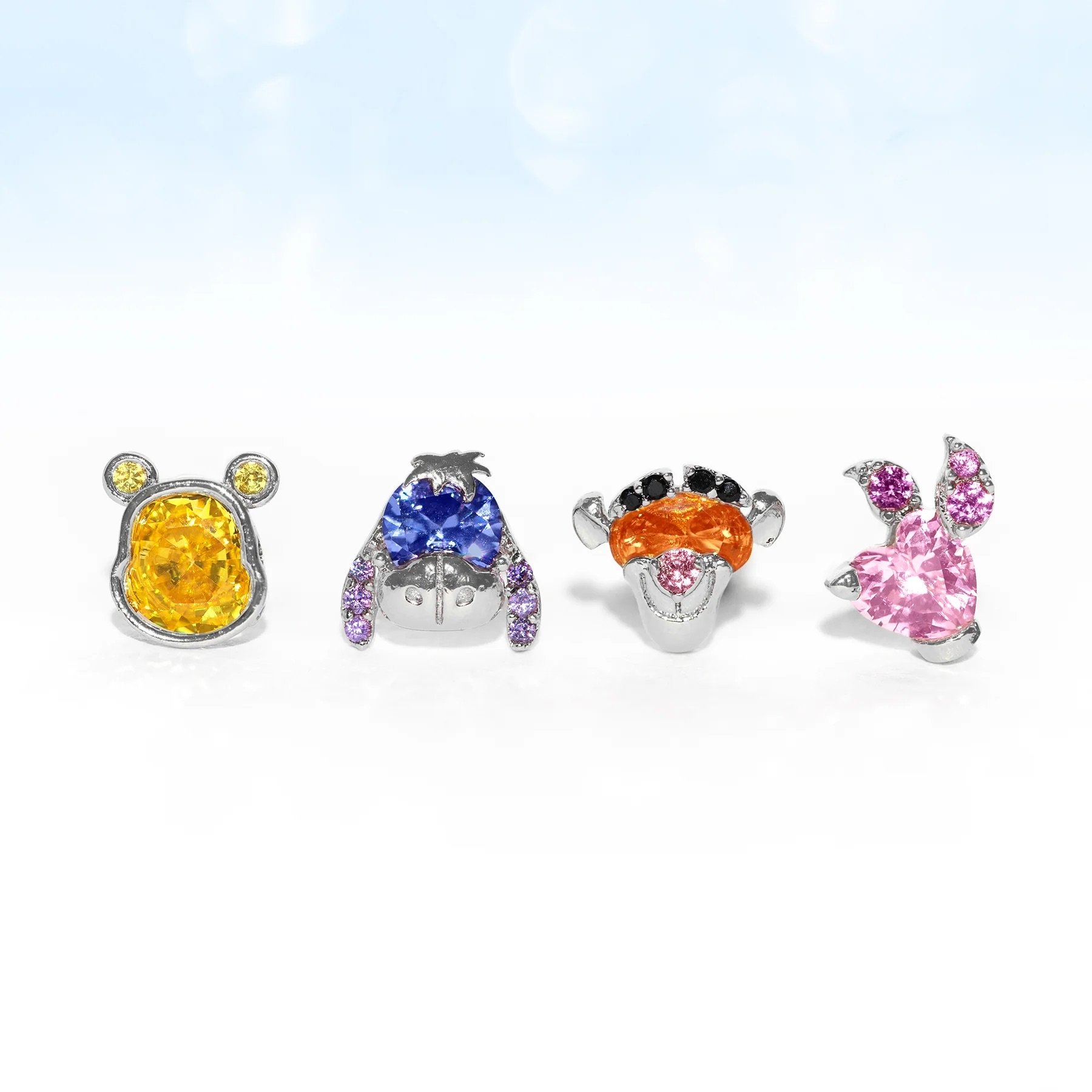 Welcome to Hundred Acre Wood Earring Set - Silver
