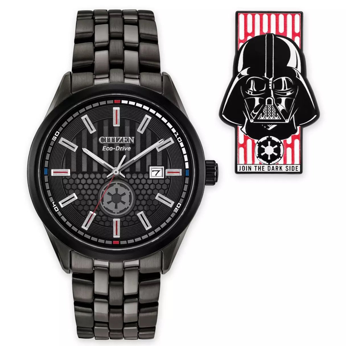 Darth Vader Watch &amp; Pin Set