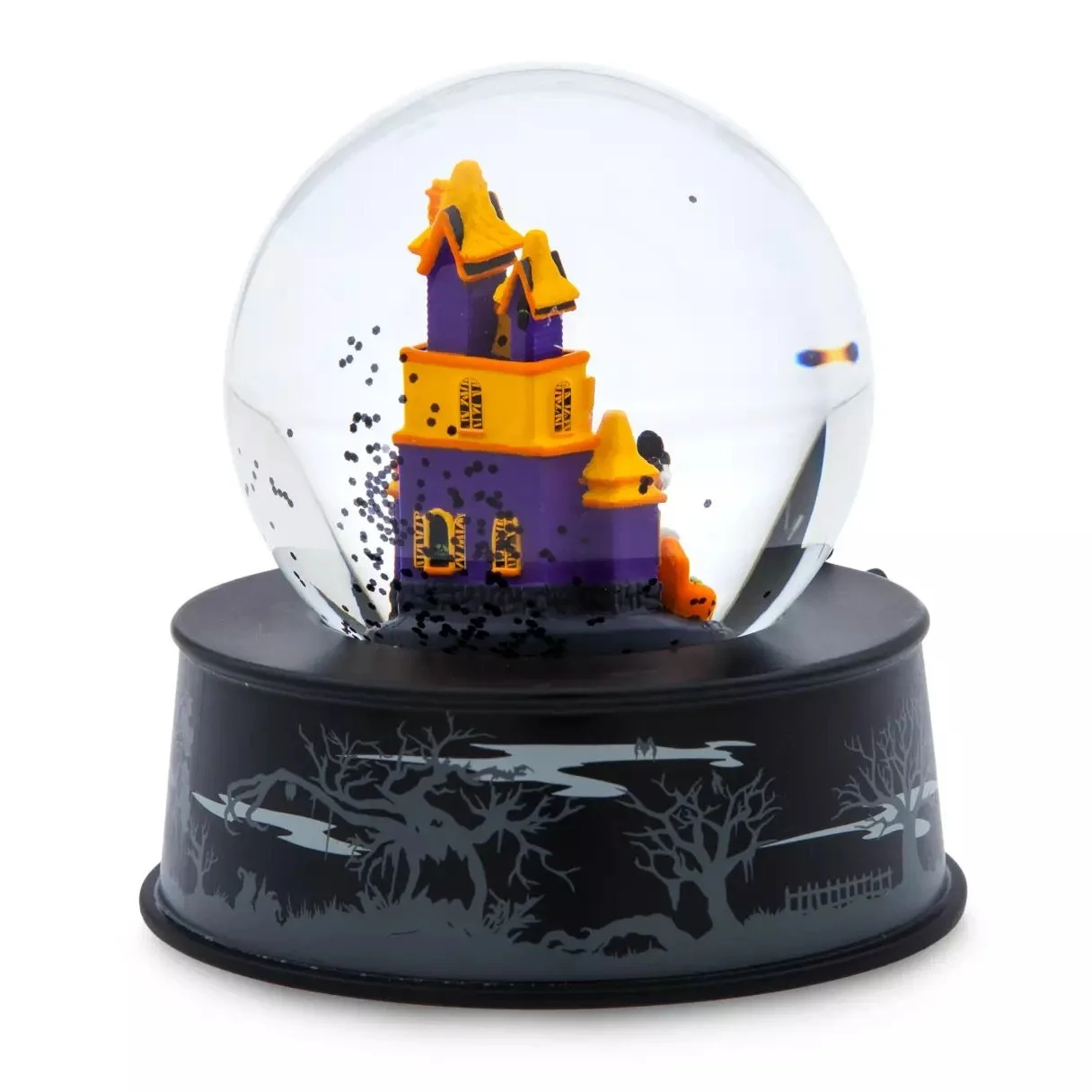 Mickey & Pluto Halloween Snowglobe