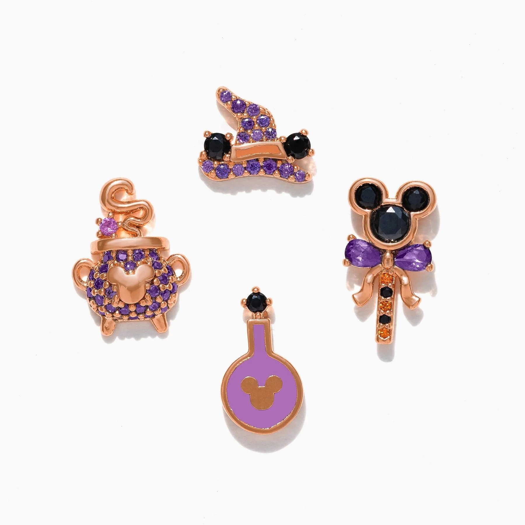 Mickey Mouse's Witch's Brew Earring Set - Rose Gold