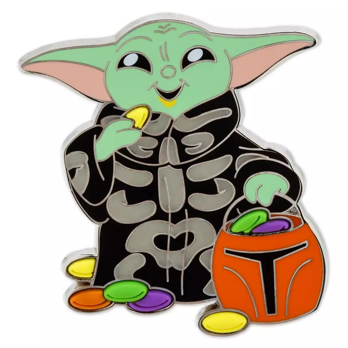 Grogu Halloween Pin