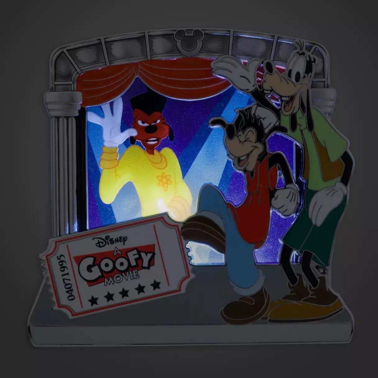 A Goofy Movie Light-Up Theater Pin