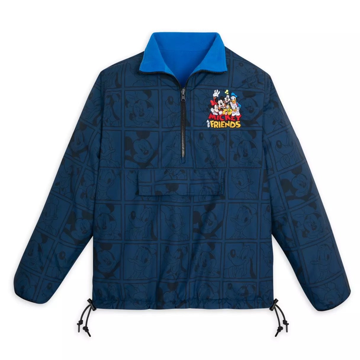 Mickey &amp; Friends Reversible 1/4 Zip Jacket