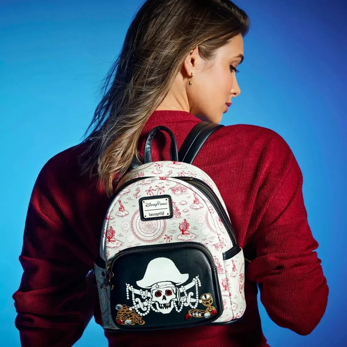 Pirates Of The Caribbean Loungefly Backpack Disney Parks Loungefly