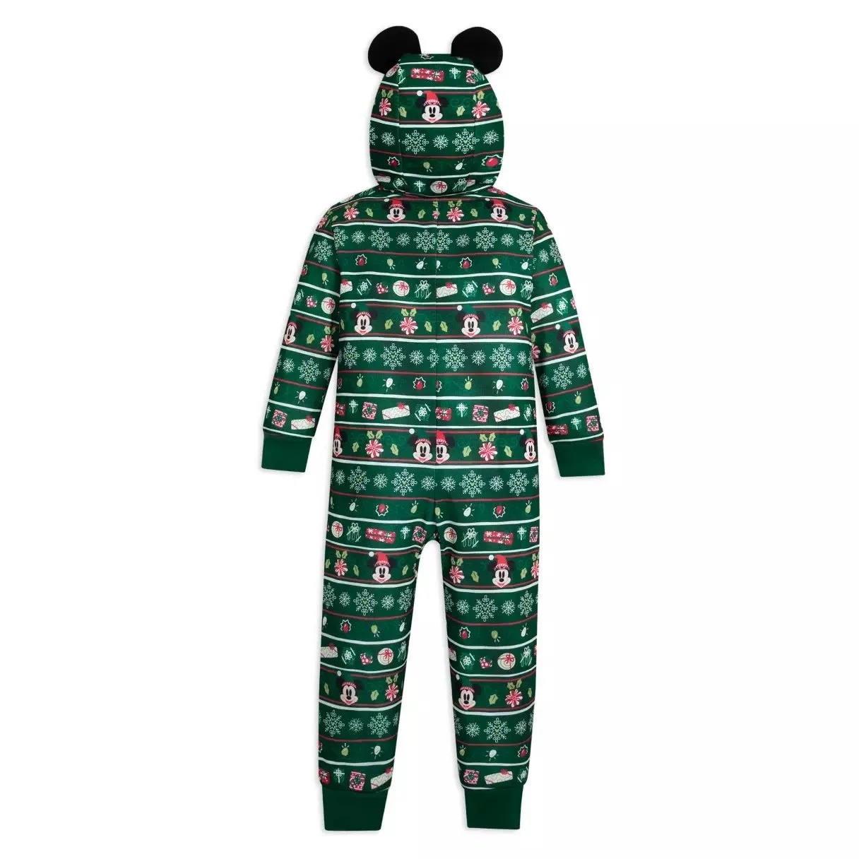 Kids Knit One-Piece Hooded Pajama