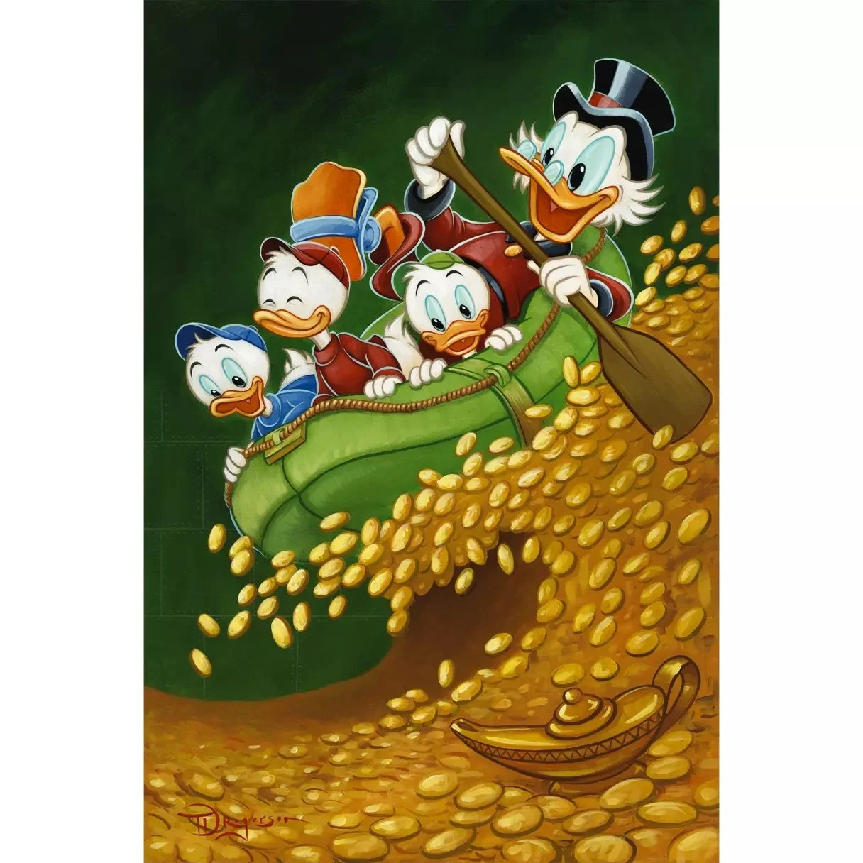 "Uncle Scrooge's Wild Ride" - Scrooge McDuck