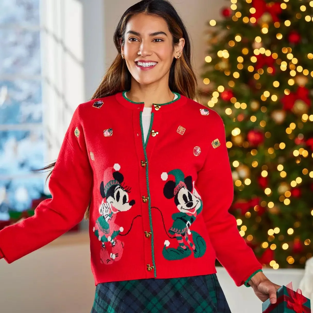 Disney Minnie Mouse Christmas Pullover Disney Disney Store Sueter