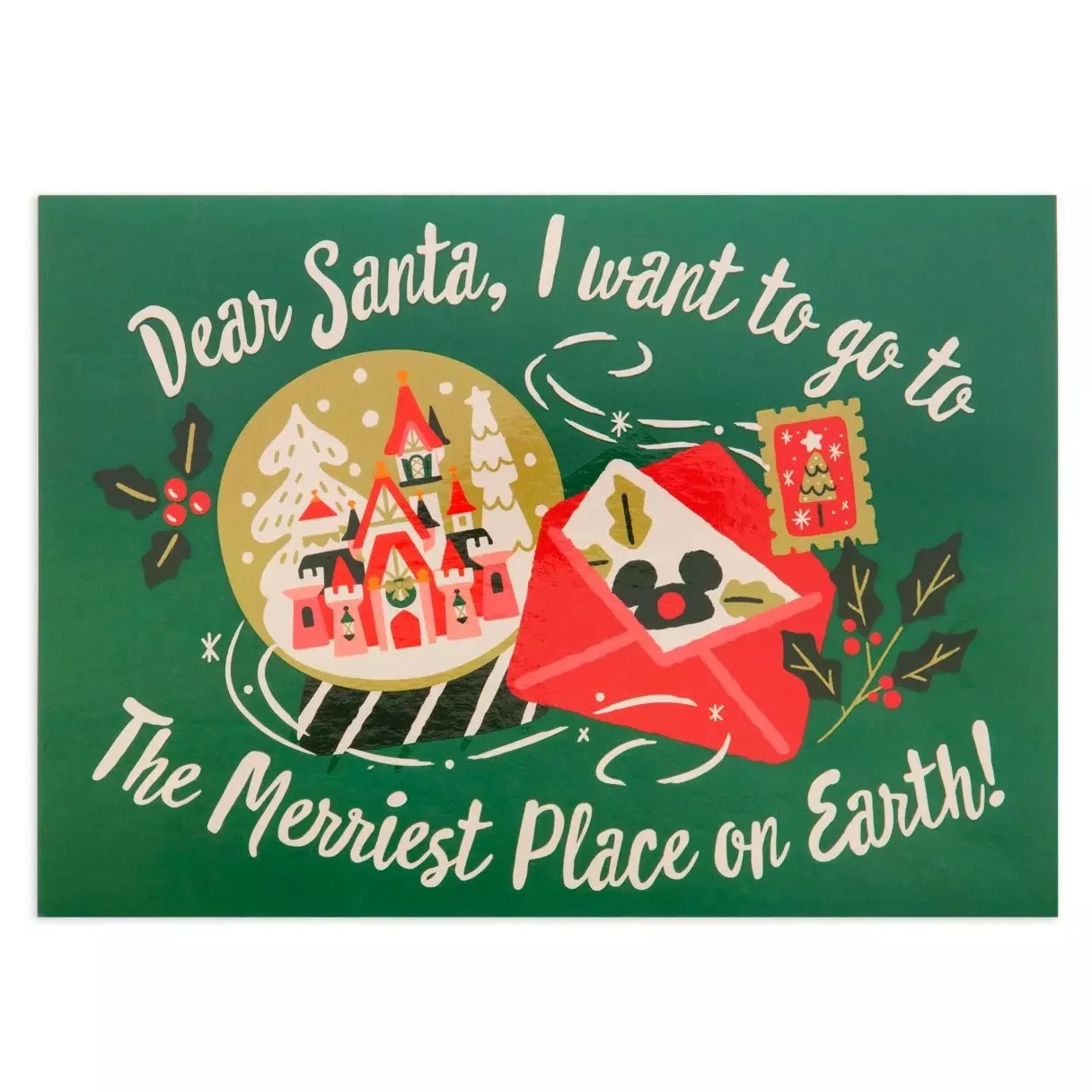 Mickey &amp; Friends Holiday Greeting Cards Set