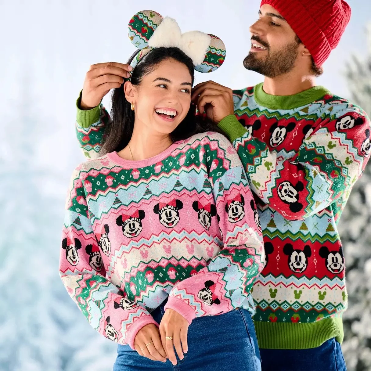 Mouse Christmas Jumper Jumper Disney Disney Christmas Mickey Ugly