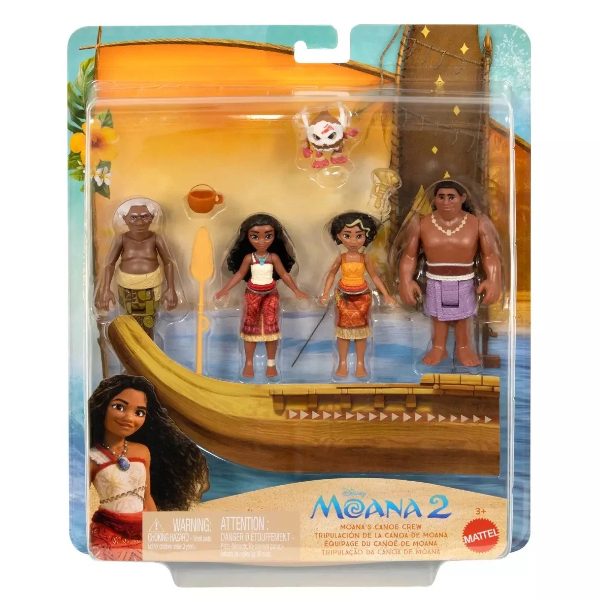 Moana's Boat Crew Play Set