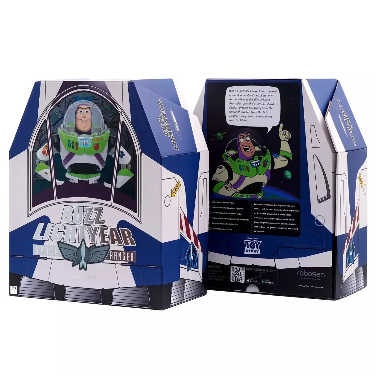 Buzz Lightyear Space Ranger Robotic Action Figure by Robosen – Toy Story Disney Store Toy Story Robosen Buzz Lightyear Merchandise October 2024 Box.jpeg