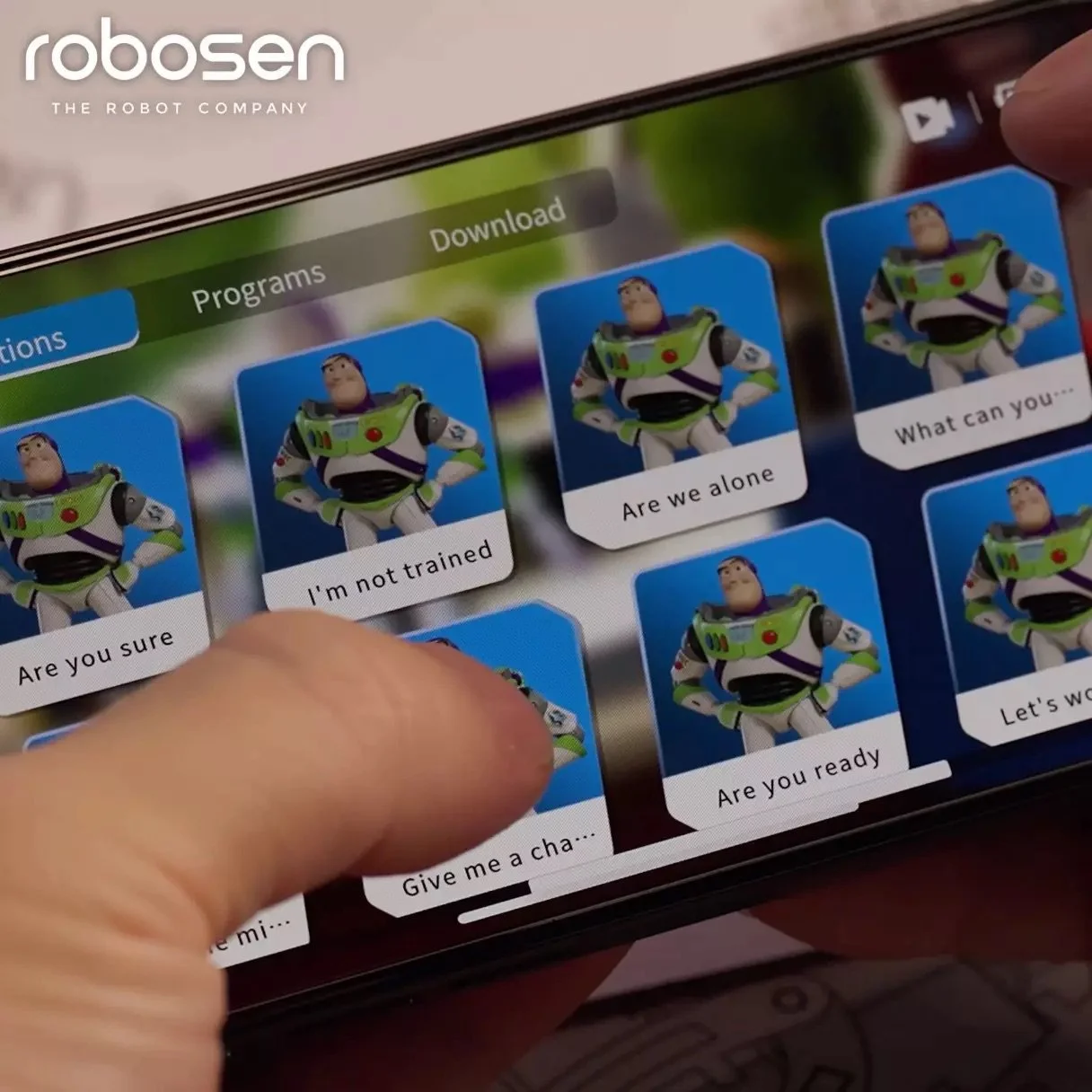 Buzz Lightyear Space Ranger Robotic Action Figure by Robosen – Toy Story Disney Store Toy Story Robosen Buzz Lightyear Merchandise October 2024 Programming.jpeg