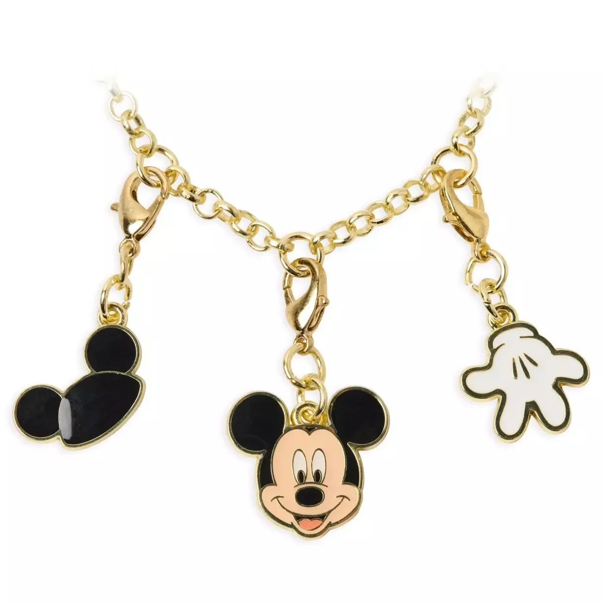 Mickey Charm Bracelet & Pouch Set