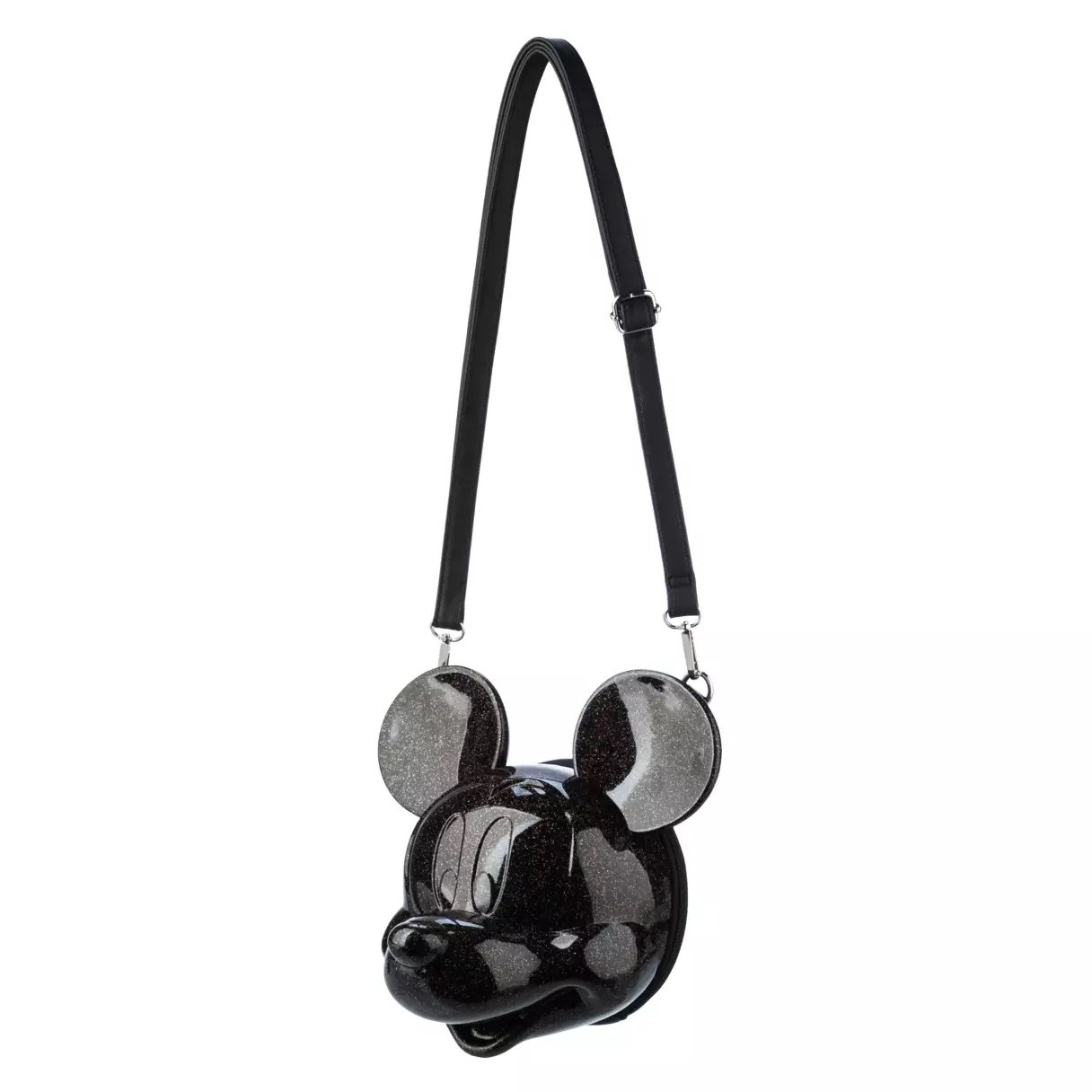 Mickey Mouse Molded Black Loungefly Bag Disney Store Mickey Mouse Loungefly Merchandise November 2024 Strap.jpeg