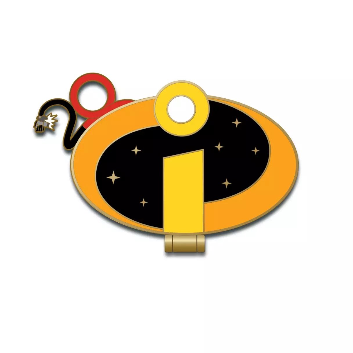 D23-Exclusive The Incredibles 20th Anniversary Hinged Pin