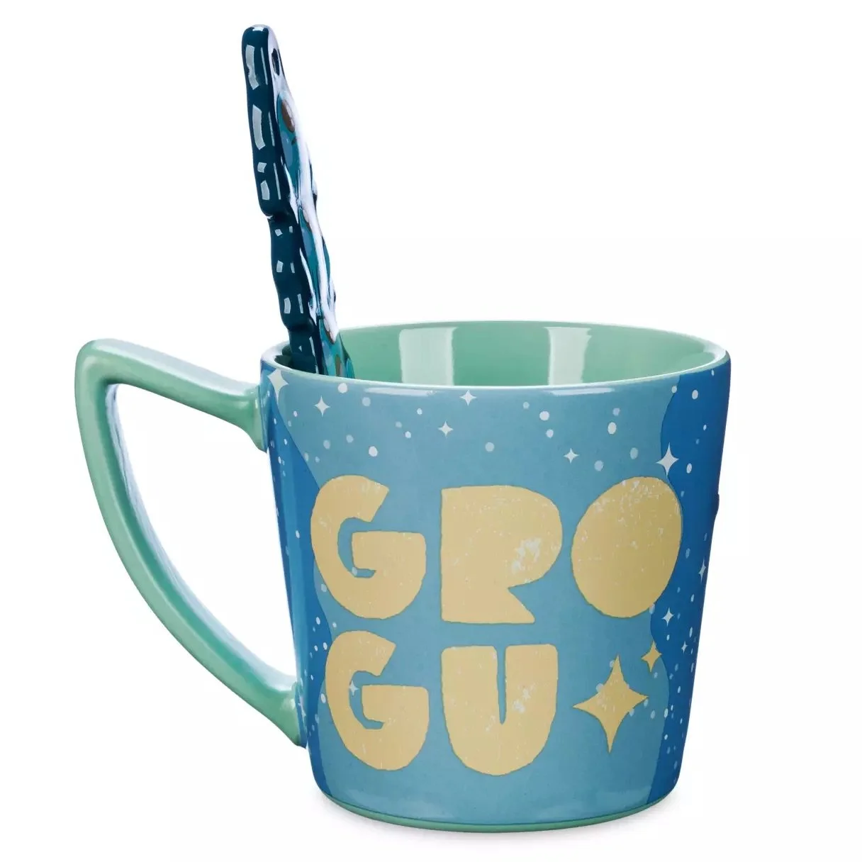 Grogu Mug with Spoon Set