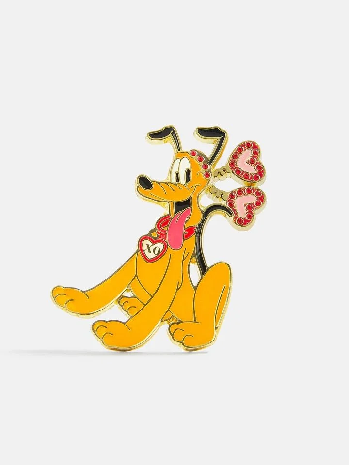 Pluto Valentine's Day Pin