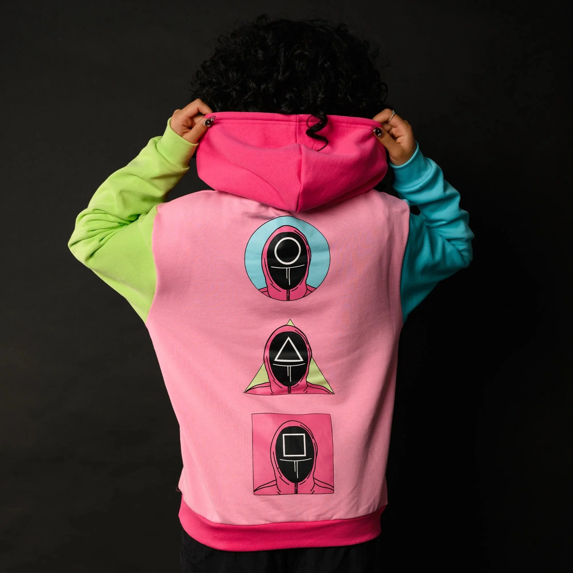 SQ2 Color Block Hoodie