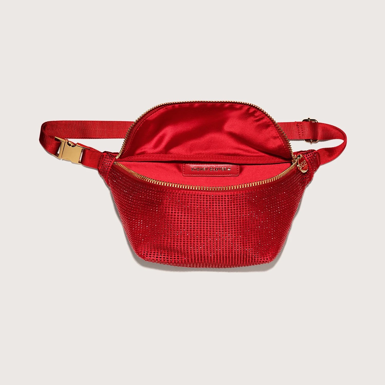 Red Sparkle Medium Fanny Pack