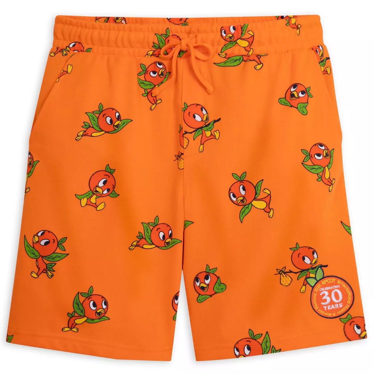 Orange Bird Shorts