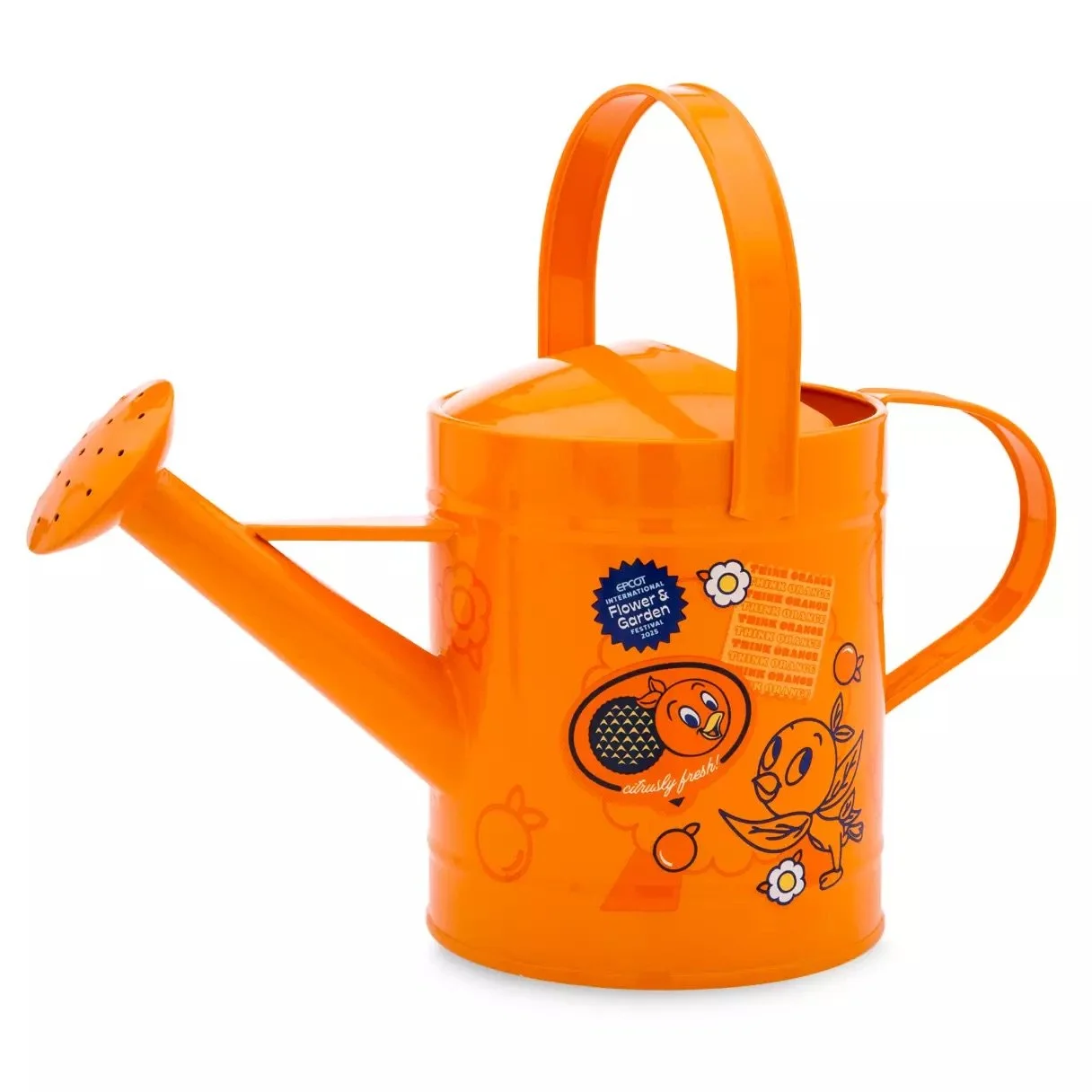 Orange Bird Watering Can