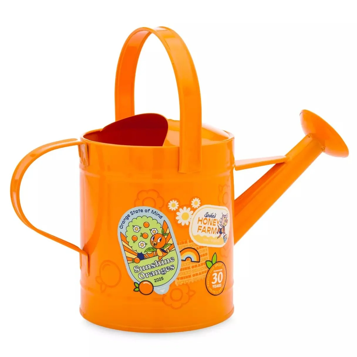 Orange Bird Watering Can